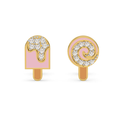 Miss match candy studs