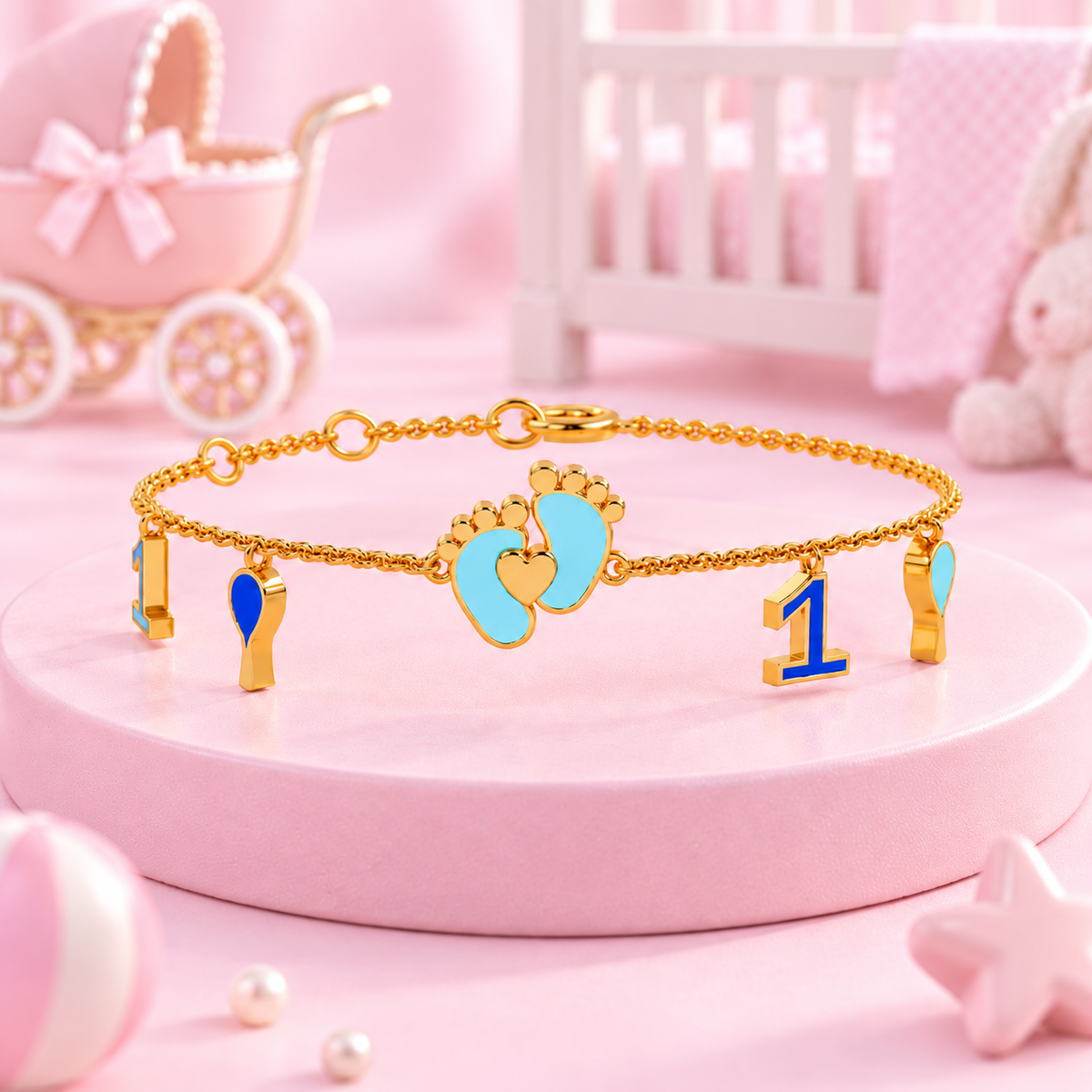 First Birthday Bracelet